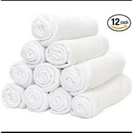 12x20 INCH TUALA MUKA WHITE TOWEL DOORGIFT MURAH TUALA KECIL HARGA