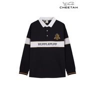 Cheetah Men Harry Potter Baju Lelaki Hufflepuff Oversized Cotton Blend Long Sleeve Sweater - 61370