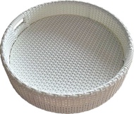 ถาดลอยน้ำหวายเทียม Floating basket