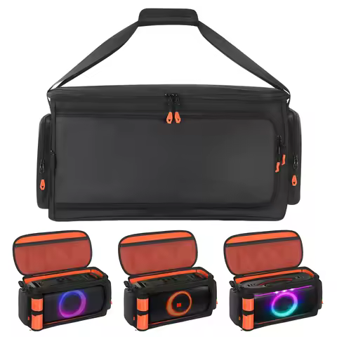 Portable Speaker Carry Tote Bag with Shoulder Strap Protective Case for JBL PartyBox On The Go 2 Spe