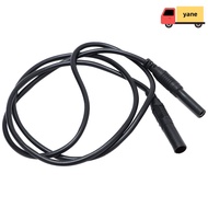 YANE 1/2pcs Meter Test Lead Extension, CATII 1000V /32A Max 4mm Male-to-Female Banana Plug, Red&blac