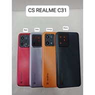 CASING REALME C31 BLACK, GREY, ORANGE, RED