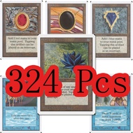 324 Pcs MTG Proxy Black Core Paper Card Hologram Rare Expensive TCG Collection Trading Card Game Dec