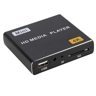 Mini 4K HDD Media Player 1080P Horizontal and Vertical Digital Video Player with USB Drive/SD Cards