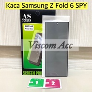 Spy Z Fold 6 Tempered Glass Samsung Z Fold 6 Spy Z Fold 6 Glass Privacy Screen Protector