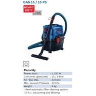 Bosch GAS 15 Wet/Dry Vacuum Cleaner