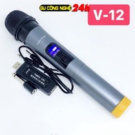 Micro Không Dây Cho Loa Bluetooth Karaoke Zansong V10/Zansong V12 Màn Hình Lcd Ful Box