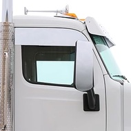 RoadWorks Stainless Steel 6” Chop Tops Peterbilt 567/579, Polished Finish