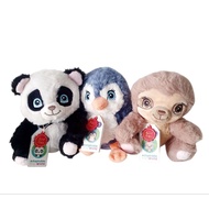20cm Panda Penguin Sloth Keel Soft Toy Stuffed Plushie
