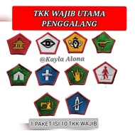 Bet / BADGE TKK MANDATORY MAIN ALANG (PRICE 1 PACKAGE = CONTAINS 10 MANDATORY TKK)