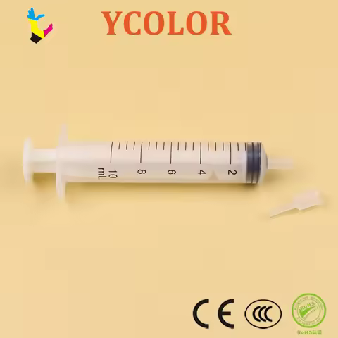 10 pcs *10ML Refill Tool Syringes with Needle for Epson HP Canon Brother Ricoh FuJi Printer Ink Cart