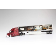 DM1:50 Peterbilt 579 Van Trailer拖头CAT卡特工程车模型85665