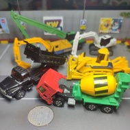 (Sold Per Piece) Tomica Construction Heavy Equipment Bulldozer Backhoe Mixer Dump Truck (Loose)