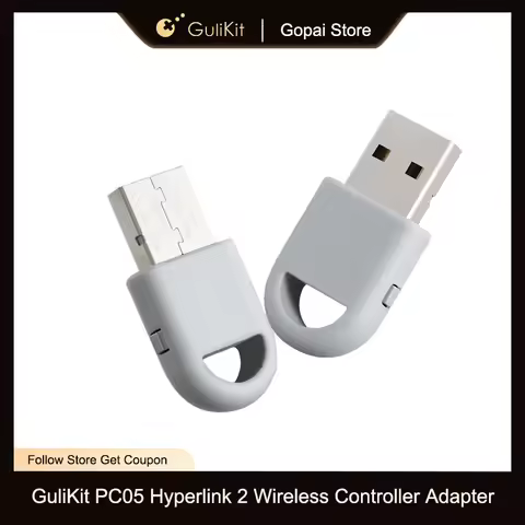 Gulikit PC05 GuliKit Hyperlink 2 Wireless Controller Adapter for PC,Switch Pro,Xbox One,PS5,PS4,Xbox