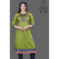 JEEL FLARE COTTON KURTI