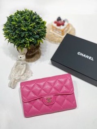Chanel Caviar Timeless Classic Flap Wallet