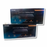 D-LINK DGS-108GL 8-Port Gigabit Unmanaged Desktop Switch