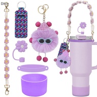 [Dhin] 6PCS Use For Stanley Cup Tumbler Accessories 40oz 30oz,Compatible With Stanley Cup Tumbler Wa