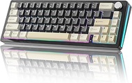 YUNZII AL66 Wireless Mechanical Keyboard,65% Knob Control Aluminum Gaming Keyboard Bluetooth/2.4G/Wi