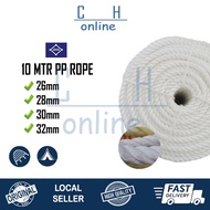 [10mtr]26mm 28mm 30mm 32mm JAYA Brand PP Rope/Tali PP Nylon Putih /Nylon Rope/Tali Lembu /Tali Nylon