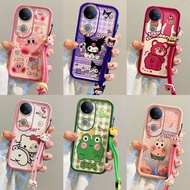 Casing VIVO V50 kartun comel phone casing