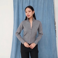 HER OFFICIAL - MAVEN ZIP UP JACKET Knit Jacket