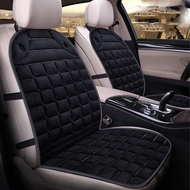 LICTIN 2pcs Car Cushion Car Seat Cover Front Row Seat Cushion Cashmere Set Vehicle Winter Protection