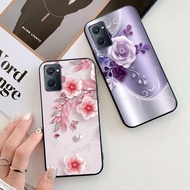 Oppo realme 9 2020 / 9i / realme 9 pro case with luxurious female floral print