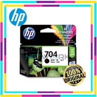 HP ORIGINAL 704 BLACK INK CARTRIDGE
