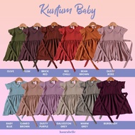 HAURABELLE | KUNTUM BABY DRESS BAJU BAYI SEDONDON IBU ANAK