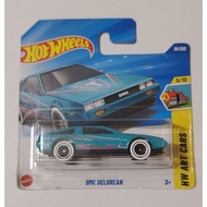 hotwheels dmc delorean short card