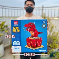 Tương thích với khối xây dựng súng lục LEGO Desert Eagle có thể bắn các hạt nhỏ khối xây dựng súng t