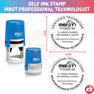 MBOT Professional Technologist Stamp Round Rubber