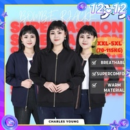 CY 4486 Korea Design Plus Size Woman Sweater Spring / Sweater Perempuan Besar / Baju Sejuk Perempuan