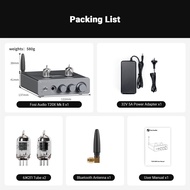Fosi Audio T20X MKII TPA3255 300W Bluetooth Vacuum Tube Amplifier Class D Integrated Stereo Power Am