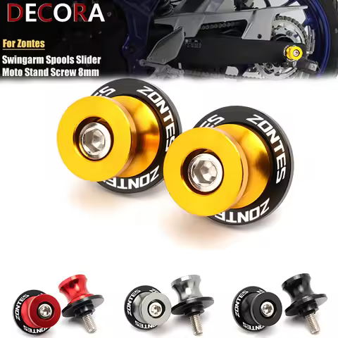 For Zontes Zt310x Zt301v Zt 310T 310V Zt310r G1 125 Zt125 Zt125U Swingarm Spools Slider Screws 8MM S