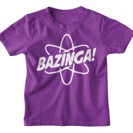 Bazinga Particle Kids Unisex T-Shirt Geek Science
