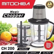 MITOCHIBA MAGIC CHOPPER CH-200 / BLENDER SERBAGUNA MITOCHIBA FOOD