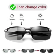 Photochromic Sunglasses Men Polarized Driving Chameleon Glasses Male Change Color Sun Glasses Day Night Vision Drivers Eyewear Shades For Man