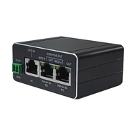 30w POE Injector Passive DC Input 48V 30w Output Support Mode A 12+36- and B 45+ 78- Pins POE Inject