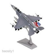 1:72 F16 Fighting Model Diecast Jet Planes Model Table Desk Accs