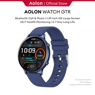 Aolon GTR Smart Watch 1.39 Inch High-Definition Screen Bluetooth Call  Sports Running Watch Heart Ra
