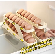 Minimalist 2-Tier Egg Storage Container with 15 Eggs Kitchenware