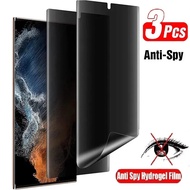 3pcs HD Clear Anti Spy Privacy Hydrogel Film For Realme XT X7 X50 X3 X2 X 730G V5 V30 V3 V25 V23i V2