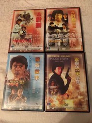 成龍 正版 DvD 4隻 A計劃  警察故事 續集  唔係Vcd