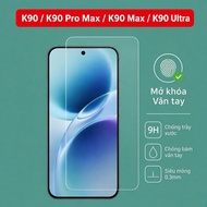 Xiaomi Redmi K90 Pro Max, K90, K90 Max, K90 Ultra tempered glass transparent, ultrasonic fingerprint