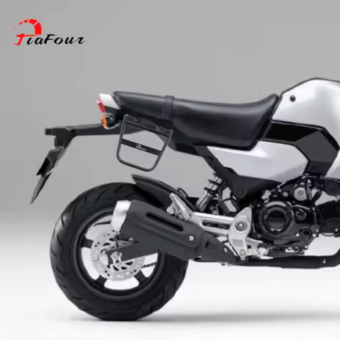 Motorcycle Side Saddle Bag Holder For Grom 125 MSX 125 2021-2025 JC92 Side Trunk Bag Bracket Side Tr