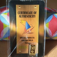 gold bar 1gm koperasi 999.9