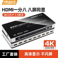 BOLANGCHENG | 8K HDMI Splitter Distributor 2-way