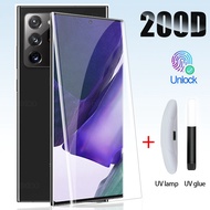 Samsung Galaxy Note 8 9 10 Lite 20 Ultra S8 S9 S10 S20 S21 S22 Plus UV Full Glue Curved Tempered Glass screen protector